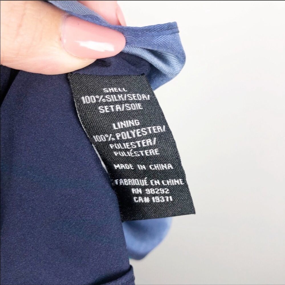 Tibi | Silk Abstract Multiprint Beaded Strapless … - image 8